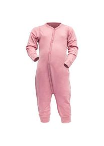 DEVOLD Breeze Merino Sleepsuit Overall Kinder (Größe 74 |rosa)