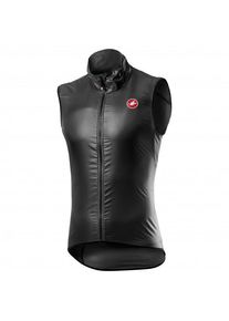 Castelli Aria Vest Fahrradweste Herren (Gr L |schwarz)