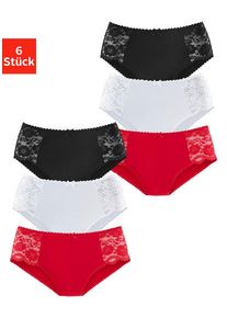 Petite Fleur Hüftslip mehrfarbig Gr. 36/38 für Damen. Mit Spitze. Körpernah. Nachhaltig.