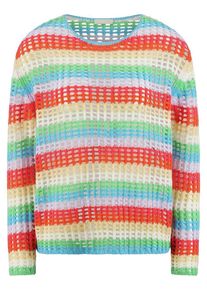 include - Rundhals-Pullover, rot, Gr. 36 / S - Schurwolle