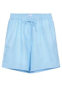 KnowledgeCotton Apparel Cotton-Linen Blend Shorts Shorts Damen (Gr 36 |blau)