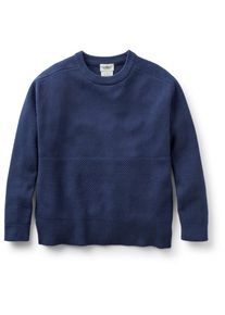 Passenger Cove 2.0 Organic Cotton Knitted Jumper Pullover Women (Gr XL |blau)