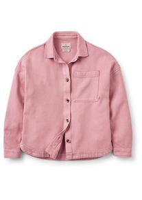 Passenger Maya Twill Overshirt Bluse Damen (Gr XXL |rosa)