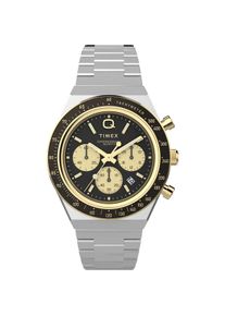 Timex Uhren - Quartz Analog Chronograph Q Timex® Chronograph - Gr. unisize - in Silber - für Damen