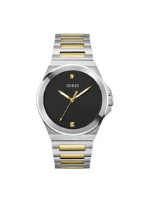 Guess Uhren - Quarz-Analoguhr Vinyl - Gr. unisize - in Silber - f&uuml;r Damen