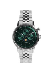 Timex Uhren - Quartz Chronograph Watch Marlin Quartz Moon Phase - Gr. unisize - in Silber - für Damen