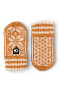 Hestra Nordic Mitt Handschuhe Kinder (Größe 2 |orange/beige)