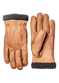 Hestra Deerskin Primaloft Rib Handschuhe (Gr 11 |orange)