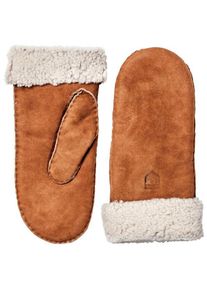 Hestra Sheepskin Mitt Handschuhe (Gr&ouml;&szlig;e 7 |orange)