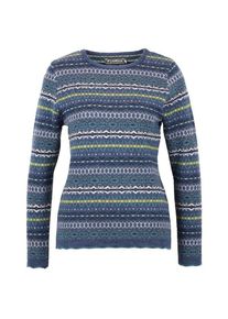 Flomax Pullover Tami Wollpullover Damen (Gr XS |blau)