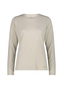 Longsleeve CMP L/S Jacquard T-Shirt Damen (Gr 42 |beige/grau)