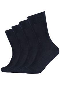 Camano Herren Socken "ca-soft", Gr. 39, blau, Baumwolle, Polyamid, unifarben, Socken, mit hoher Verarbeitungsqualität