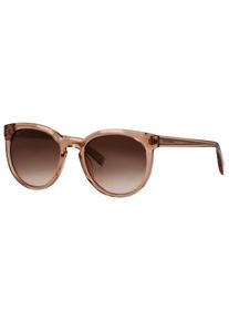 Marc O'Polo MARC O'POLO Damen Sonnenbrille "506223"braun transparent, casual, Brillen, Form Feminin, Logoschriftzug auf Bügel und Glas, CR 39