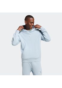 Herren Kapuzensweatshirt "M A SZN FL HD", blau, sportlich, Gr. XXXL, adidas Sportswear, Obermaterial: 70% Baumwolle, 30% Polyester, Sweatshirts,