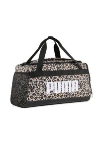 Puma Sporttasche "CHALLENGER AOP SMALL SPORTS BAG"Puma schwarz, leopard aop, Netz, Polyester, gemustert, Taschen