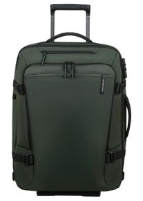 Samsonite Reisetasche "ARMOX, 55 cm", grün, Polyester, Taschen, Duffle mit Rollen TSA-Schloss Packgurte Trolley-Gestänge