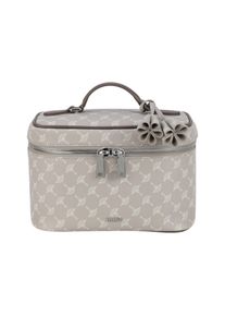 JOOP! JOOP Damen Kosmetiktasche "cortina 1.0 flora washbag mhz", beige, Lederimitat, bedruckt, Taschen, Schminktasche Beautycase Kulturbeutel
