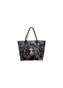 DOGO Damen Weekender "Weekender Hold Your Head Up High Damen Handtaschen (Fashion) /", schwarz, Lacklederimitat, Taschen, Vegan