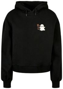 Merchcode Damen Kapuzenpullover "Merchcode Ladies Halloween - Boo To You Hoody", schwarz, casual, Gr. 5XL, mehrfarbig, 100% Baumwolle, Pullover