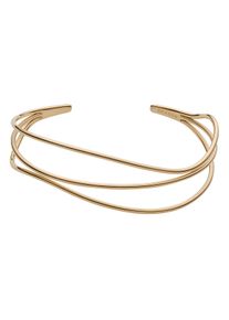Skagen Damen Armspange "KARIANA, SKJ1216710", Edelstahl, gold, Edelstahl, Armbänder