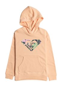 Roxy Kinder Hoodie "Surf Feeling", orange, Gr. 14, 80% Baumwolle, 20% Polyester, Sweatshirts