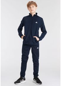 Kinder Trainingsanzug "U BL TS", blau, sportlich, Gr. 176, adidas Sportswear, clean, Obermaterial: 100% Polyester, Sportanzüge