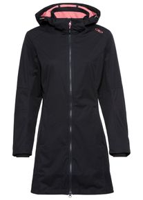 CMP Damen Softshelljacke, schwarz, sportlich, Gr. 40, Obermaterial: 100% Polyester. Futter: 100% Polyester, Jacken