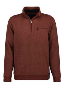Ragman Herren Stehkragenpullover, orange, casual, Gr. XXXL, 60% Cotton 40% Polyester, Pullover