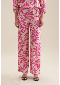 Seidensticker Damen Culotte "Schwarze Rose", pink, Gr. 36, geblümt, 100% Viskose, Hosen