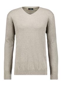 Ragman Herren V-Ausschnitt-Pullover, braun, casual, Gr. XXXL, 100% Baumwolle, Pullover
