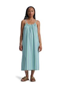 Quiksilver Damen Sommerkleid "Philia"grün spruce stripe, Gr. M, 100% Baumwolle, Kleider