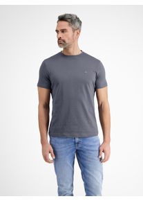 Lerros Herren T-Shirt "Lerros Klassisches Rundhals T-Shirt", grau, Gr. XXXL, 100% Baumwolle, Shirts