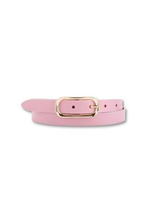 Bernd Götz BERND GÖTZ Damen Ledergürtel, rosa, casual,casual,feminin,klassisch, Gr. 105, unifarben, Rindsleder, Gürtel, mit ovaler Goldschließe