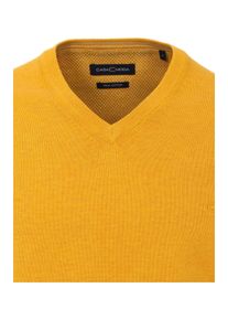 Casamoda Herren Strickpullover "Casamoda Pullover uni", orange, Gr. XXL, 100% Baumwolle, Pullover