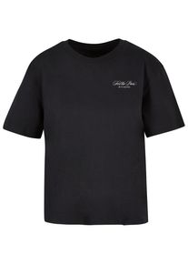 MISS TEE Herren T-Shirt "Miss Tee Feel The Pain Tee", schwarz, casual, Gr. L, bedruckt, 100% Baumwolle, Shirts