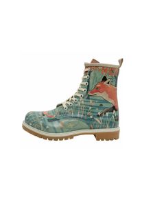 DOGO Damen Schnürboots "Boots Bad Boy Damen Boots / Female", Gr. 38, bunt, Lederimitat, Schuhe, Vegan