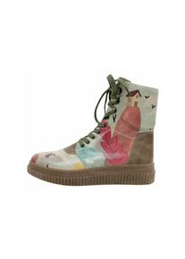 DOGO Damen Schnürboots "Future Boots State Of Bliss Damen Boots / Female", Gr. 37, blau, Lederimitat, Schuhe, Vegan