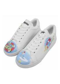 DOGO Damen Sneaker "Ace Sneakers You, Me And The Sea Damen Sneaker / Female", Gr. 39, weiß, Lederimitat, casual, Schuhe, Vegan