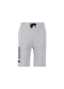 Herren Sweatshorts "Alpha Industries Men - Shorts Basic Short AI", grau, Gr. S, Alpha Industries, Obermaterial: 80% Baumwolle, 20% Polyester, Hosen