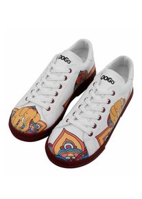 DOGO Damen Sneaker "Ace Sneakers The Wise Owl Damen Sneaker / Female", Gr. 38, orange, Lederimitat, casual, Schuhe, Vegan