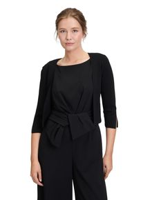 Vera Mont Damen Strickjacke "Vera Mont Strickbolero langarm", schwarz, feminin, Gr. XL, Strick, Obermaterial: 62% Viskose, 34% Polyamid, 4%