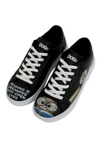 DOGO Damen Sneaker "Ace Sneakers The Wise Owl Damen Sneaker / Female", Gr. 40, braun, Lederimitat, casual, Schuhe, Vegan