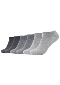 s.Oliver Damen Sneakersocken "originals", Gr. 35, grau, Baumwollmischung, meliert, Socken, mit weichem Bund