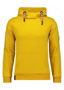 Ragman Herren Sweatshirt, gelb, casual, Gr. L, 65% Baumwolle 35% Polyester, Sweatshirts