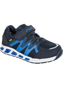 ZIGZAG Kinder Sneaker "Kirtu Kids", Gr. 24, blau, Kunstfaser, Polyurethane, klassisch, Schuhe, mit LED-Beleuchtung in der Sohle