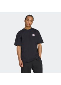 Herren T-Shirt "GRAPHIC LO SS T", schwarz, sportlich, Gr. XXL, adidas originals, Obermaterial: 100% Baumwolle, Shirts