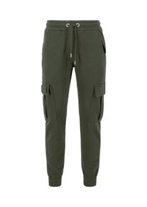 Herren Jogginghose "Alpha Industries Men - Jogger Terry Jogger", grün, Gr. XXL, Alpha Industries, Obermaterial: 80% Baumwolle, 20% Polyester, Hosen