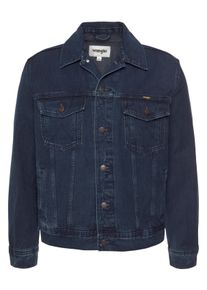 Wrangler Herren Jeansjacke "Authentic", blau, casual, Gr. XXL, Denim/Jeans, Obermaterial: 100% Baumwolle, Jacken, mit seitlichen Eingrifftachen