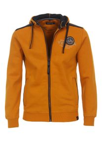 Casamoda Herren Sweatjacke "Casamoda Sweatjacke uni", gelb, Gr. M, 70% Baumwolle, 30% Polyester, Sweatjacken