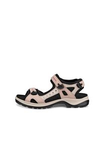 Ecco Damen Trekkingsandale "OFFROAD", Gr. 35beige, rose, schwarz, Nubukleder, Textil, sportlich, Schuhe, Outdoorschuh, Sommerschuh, Freizeitsandale,